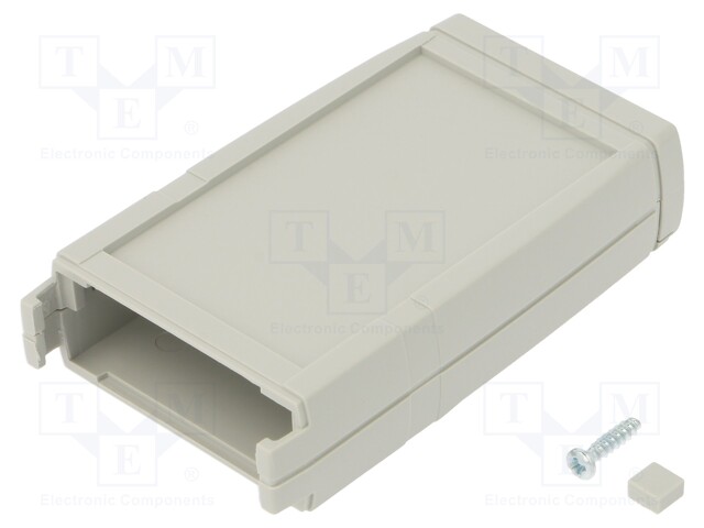 Enclosure: multipurpose; X: 45mm; Y: 78mm; Z: 18mm; ABS; grey; IP40