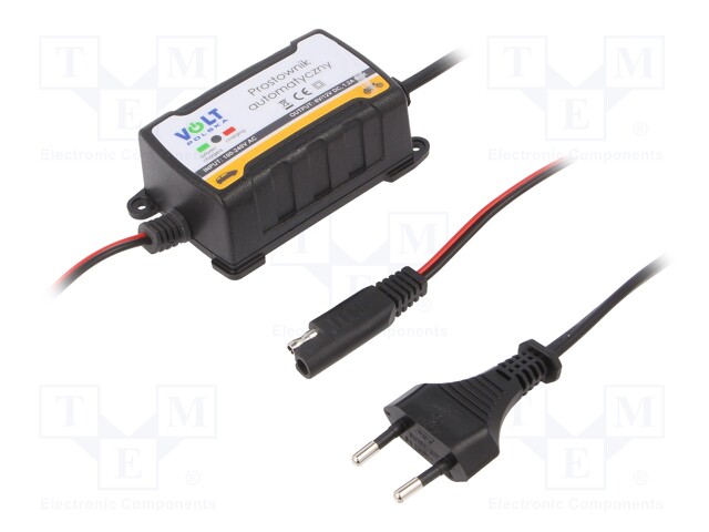 Charger: for rechargeable batteries; 6/12V; 1.2A; IP65