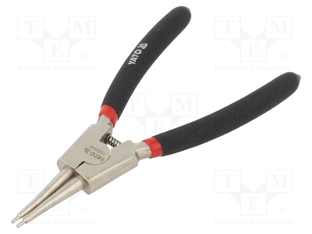 Pliers; internal circlip; Ring: external; 150mm; V: straight