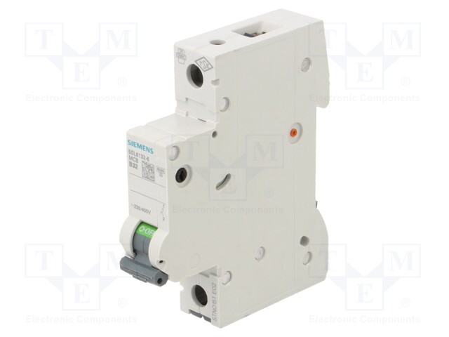 Circuit breaker; 230VAC; Inom: 32A; Poles: 1; DIN; Charact: B; 6kA