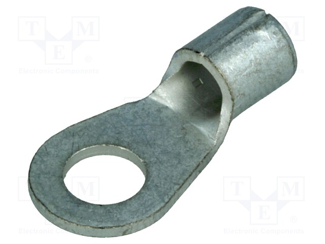 Ring terminal; M5; 2.5÷6mm2; crimped; for cable; non-insulated