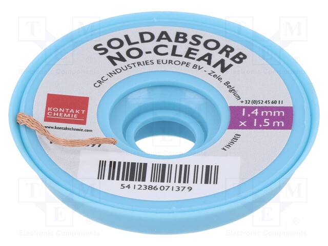 Tape: desoldering; W: 1.4mm; L: 1.5m