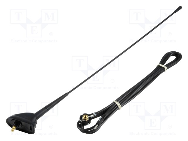 Antenna; car top; 0.431m; AM,FM; Fiat; 2.53m