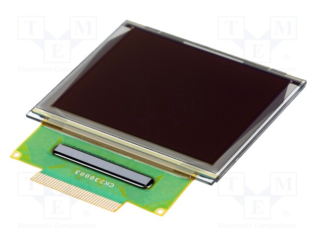 Display: OLED; graphical; 1.7"; 160x128; Dim: 39.9x34x1.6mm; PIN: 35