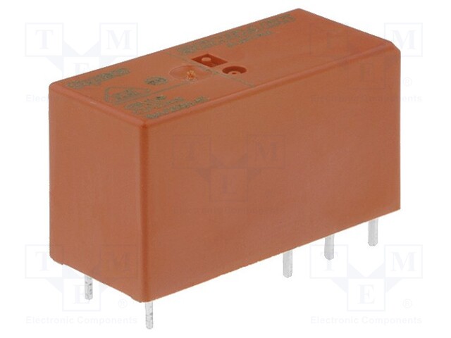 Relay: electromagnetic; DPDT; Ucoil: 24VDC; 8A/250VAC; 8A/30VDC; 8A