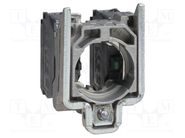 Contact Block, DPST - NC, Screw Clamp, 2 Pole, 6 A, 120 V