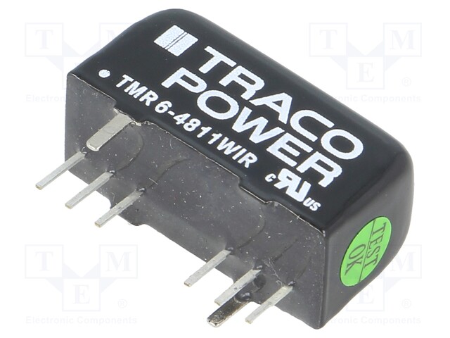 Converter: DC/DC; 6W; Uin: 18÷75V; 5VDC; Iout: 1200mA; SIP8; 5.9g