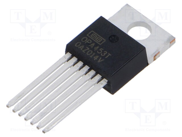 Operational Amplifier, 1 Amplifier, 7.5 MHz, 38 V/µs, ± 10V to ± 40V, TO-220, 7 Pins