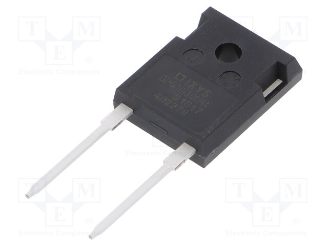 Diode: rectifying; THT; 300V; 30A; Package: tube; TO247-2; 35ns; 160W