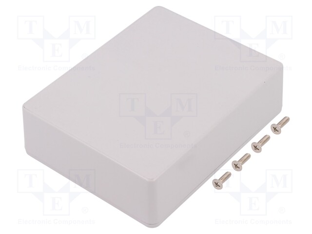 Enclosure: multipurpose; X: 94mm; Y: 119mm; Z: 34mm; 1590; aluminium