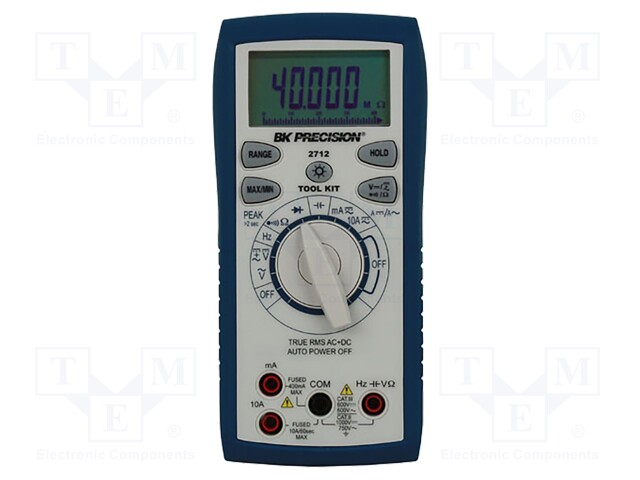 Digital multimeter; LCD 3,75 digit (4000),bargraph; 2x/s