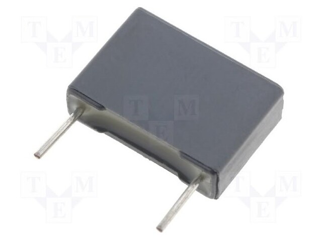 Capacitor: polyester; 3.3nF; 220VAC; 630VDC; Pitch: 7.5mm; ±10%