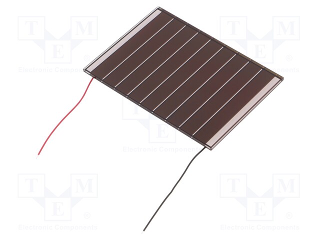 Photovoltaic cell; outdoor; 75x55x1.8mm; 18.3g; 228.5mW; 45.7mA