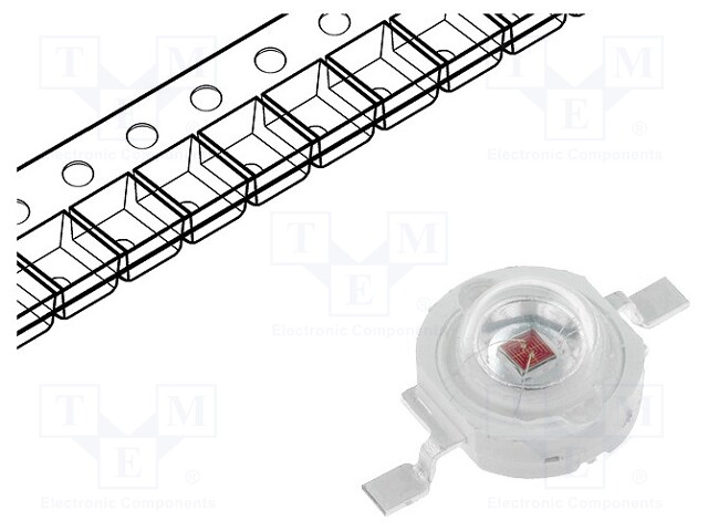 IR transmitter; 730nm; P opt: 240mW; 120°; P: 2.1W