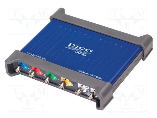 PC connected oscilloscope; Band: ≤200MHz; Channels: 4; 512Mpts