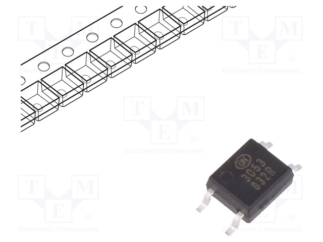 Optotriac; 3.75kV; triac; Mini-flat 4pin; Channels: 1; 1kV/μs