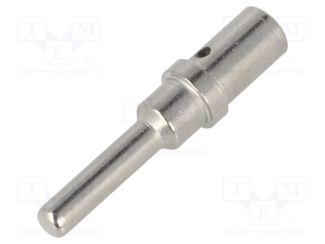 Contact; Size: 12; male; 2÷3mm2; nickel plated; crimped; bulk