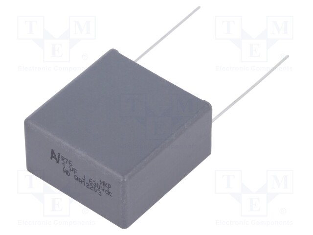 Capacitor: polypropylene; 1uF; 27.5mm; ±5%; 32x18x33mm; -55÷105°C