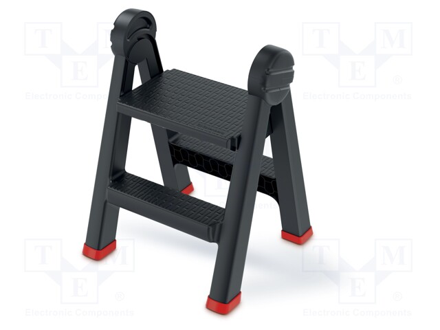 Ladder; non-slip feet,anti-slip steps; double-sided; 150kg