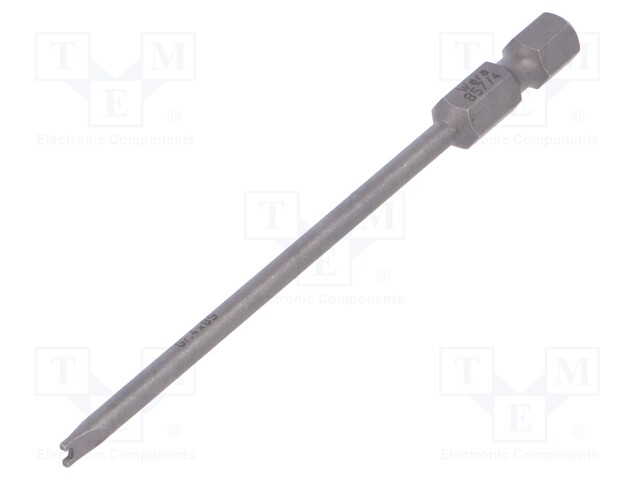 Screwdriver bit; spanner; SP4; Mounting: 1/4" (F6,3mm); 89mm