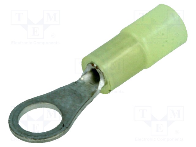 Ring terminal; M3; Ø: 3.2mm; 0.1÷0.5mm2; crimped; for cable; tinned