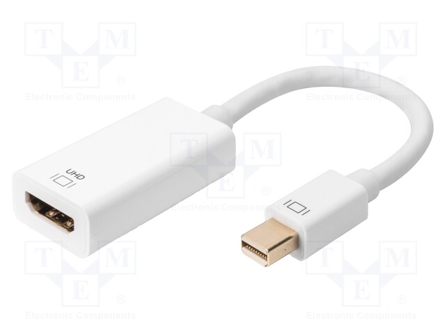 Adapter; DisplayPort 1.2,HDCP 2.2,HDMI 2.0; 0.2m; white