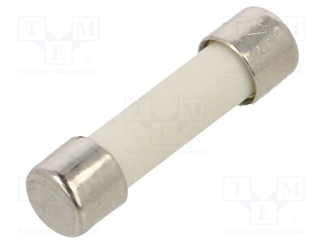 Fuse: fuse; ultra rapid; 6.3A; 250VAC; ceramic,cylindrical; 5x20mm