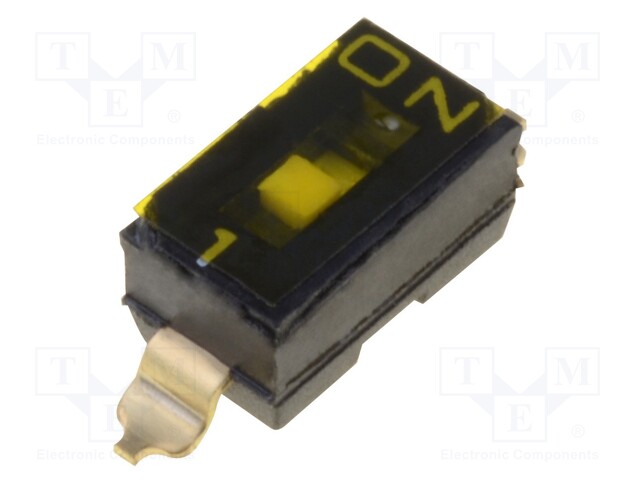 Switch: DIP-SWITCH; Poles number: 1; ON-OFF; 0.025A/24VDC; Pos: 2