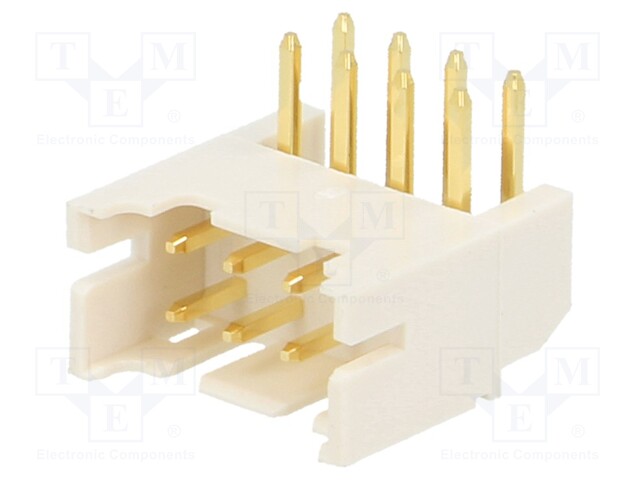 Socket; wire-board; male; PHD; 2mm; PIN: 8; THT; Layout: 1x8