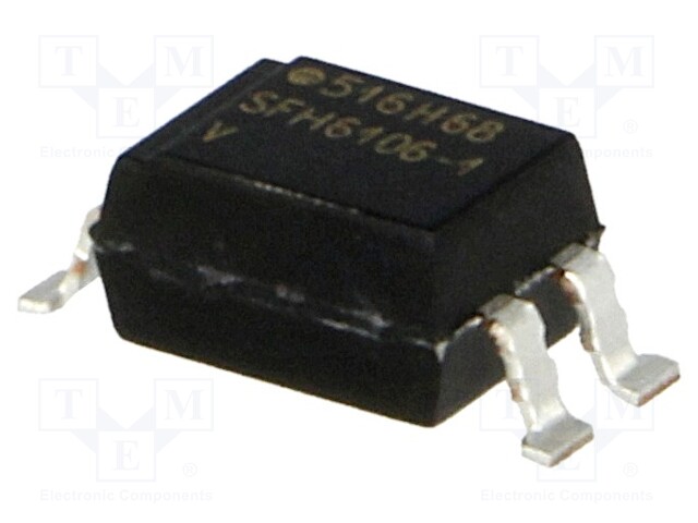 Optocoupler; THT; Channels: 1; Out: transistor; Uinsul: 5.3kV; DIP4