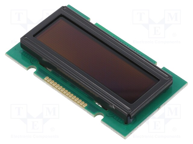 Display: OLED; graphical; 76x16; white; 5VDC