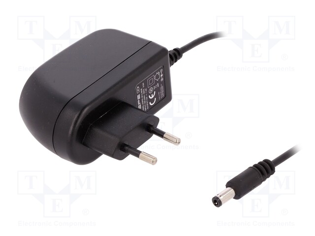 Power supply: switched-mode; 12VDC; 1.5A; Out: 5,5/2,5; 18W; 0÷40°C