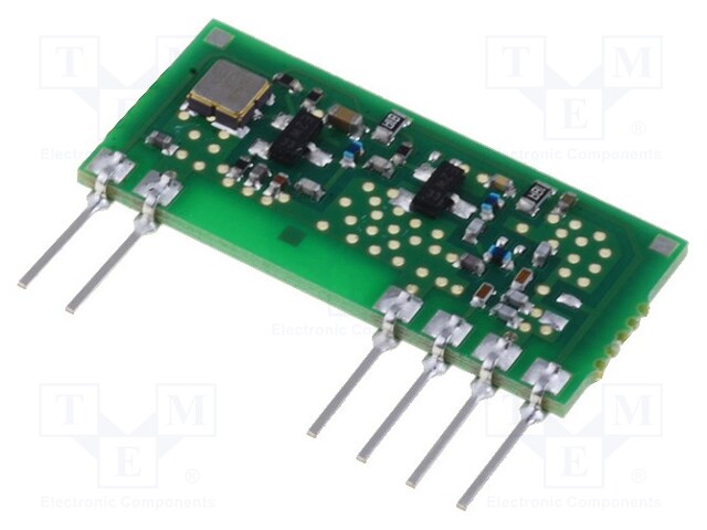 Module: RF; AM transmitter; AM,ASK; 433.92MHz; 5VDC; 7mA; 10mW