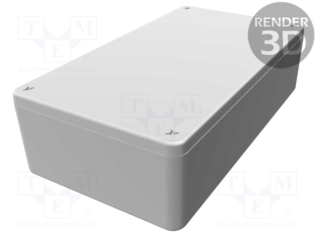 Enclosure: multipurpose; X: 63mm; Y: 114mm; Z: 31mm; 1590; aluminium