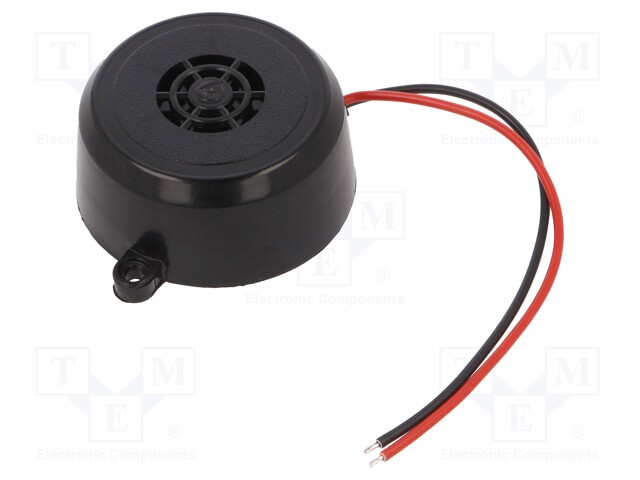 Sound transducer: signaller; 30mA; Ø: 54mm; H: 25mm; 50÷90dB; 40g