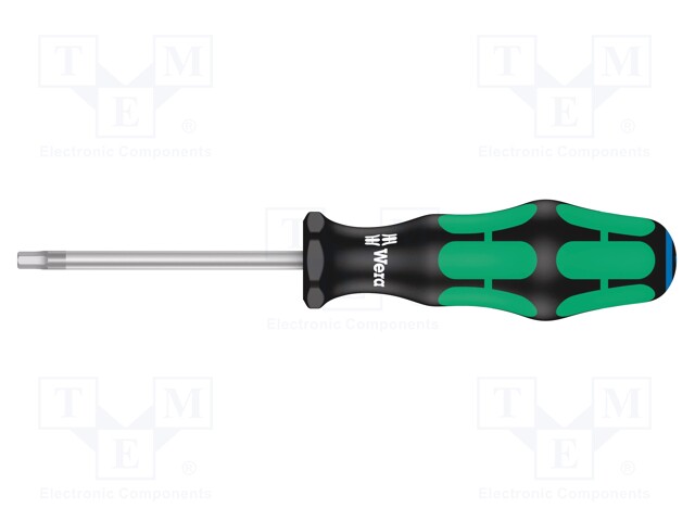 Screwdriver; Hex-Plus hexagon keys; HEX 4mm; Blade length: 75mm