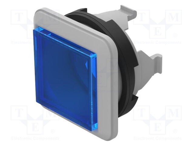 Switch: push-button; 16mm; Stabl.pos: 1; blue; IP40; Pos: 2; 92