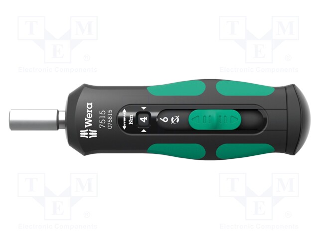 Screwdriver; torque; 147.5mm; 2÷6Nm