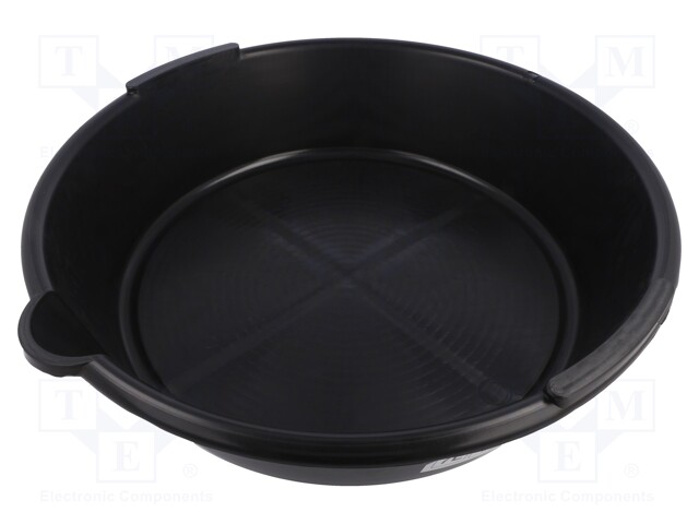 Oil drain pan; polypropylene; 7l