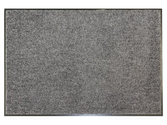 Entrance mat; Width: 1.2m; L: 2.4m; Mat: polyamide; Colour: grey