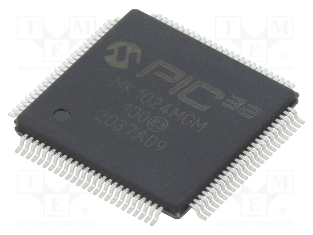 PIC microcontroller; Memory: 1024kB; SRAM: 256kB; 120MHz; SMD