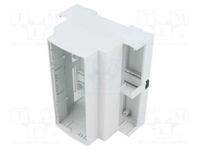 Enclosure: for DIN rail mounting; Y: 89mm; X: 106mm; Z: 65mm; ABS