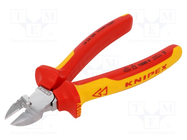 Pliers; insulated,cutting; 1.5÷2.5mm2; 13AWG÷15AWG