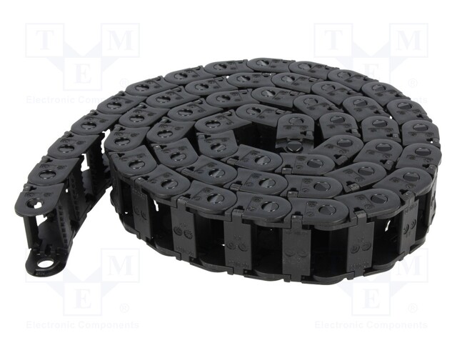 Cable chain; Series: E2.10; Bend.rad: 18mm; L: 1000mm