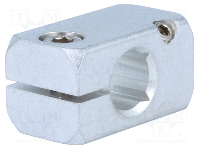 Mounting coupler; D: 12mm; S: 10mm; W: 20mm; H: 20mm; L: 35.5mm