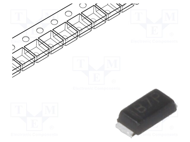 Diode: Schottky rectifying; SMD; 40V; 1A; Ufmax: 550mV; microSMA