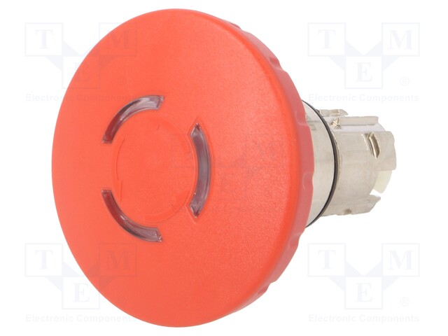 Switch: emergency stop; Stabl.pos: 2; 22mm; red; IP67; Pos: 2