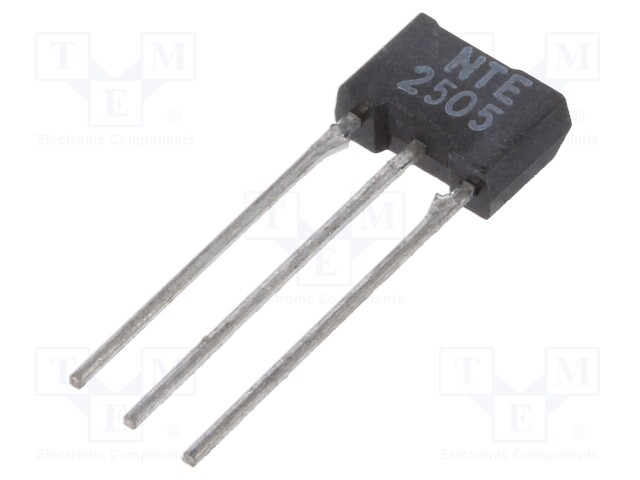 Transistor: NPN; bipolar; 25V; 2A; 1W