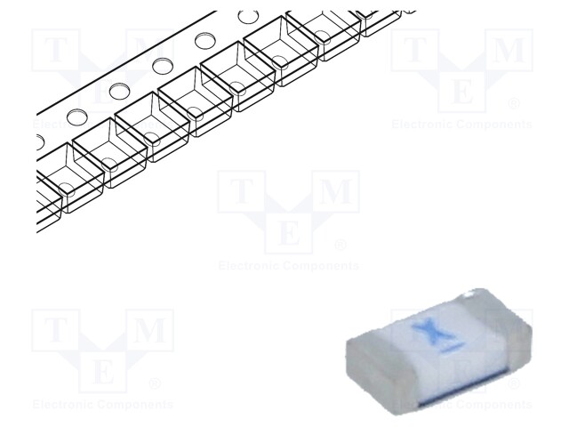 Fuse: fuse; time-lag; 24VDC; SMD; ceramic; Case: 1206; tinned; 469