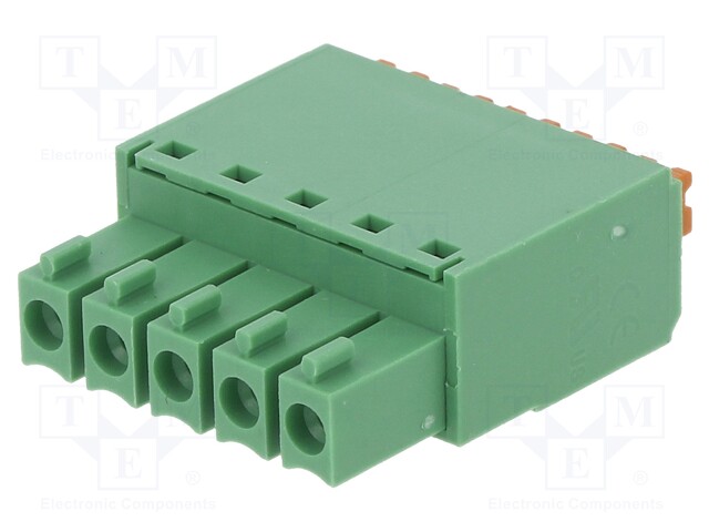 Pluggable terminal block; 3.5mm; ways: 5; straight; plug; female